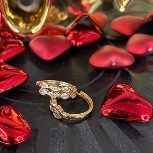 18k gold plated Huggie Earrings